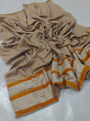 Banarsi Shawl With Velvet and Sequence Work
