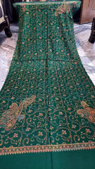 Classic Kashmiri Needle Embroidery Shawl