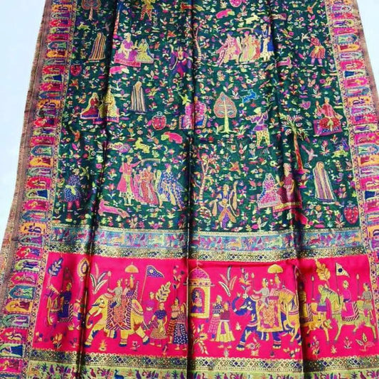 Premium Multicolor kani Pashmina Cashmere Shawl – Luxurious, Lightweight & Durable"