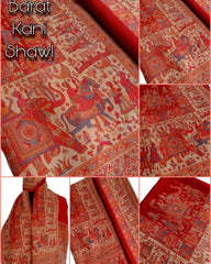 Premium Multicolor kani Pashmina Cashmere Shawl – Luxurious, Lightweight & Durable"