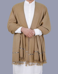 Classic Design Pure Wool Shawl for Men
