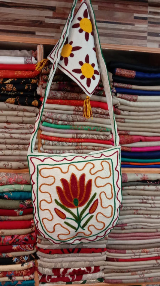Handmade Kashmiri Embroidered Handbags and Shoulder Bags – For Women