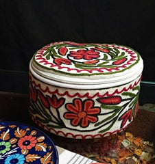 Handmade Kashmiri Roti Holder – Traditional Bread Basket