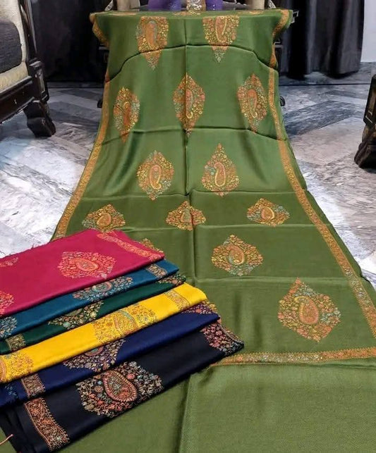 Needle Embroidery Shawl