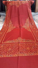 Classic Kashmiri Needle Embroidery Shawl