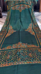 Classic Kashmiri Needle Embroidery Shawl