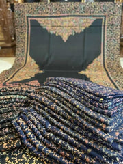 Classic Kashmiri Needle Embroidery Shawl