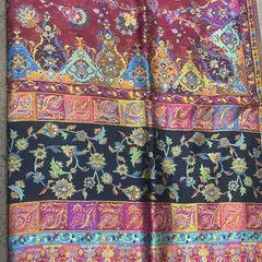 Premium Multicolor kani Pashmina Cashmere Shawl – Luxurious, Lightweight & Durable"