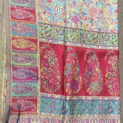 Premium Multicolor kani Pashmina Cashmere Shawl – Luxurious, Lightweight & Durable"