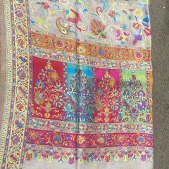 Premium Multicolor kani Pashmina Cashmere Shawl – Luxurious, Lightweight & Durable"