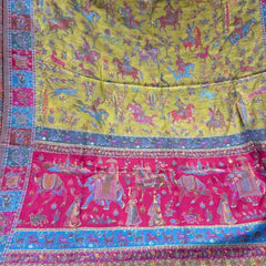 Premium Multicolor kani Pashmina Cashmere Shawl – Luxurious, Lightweight & Durable"