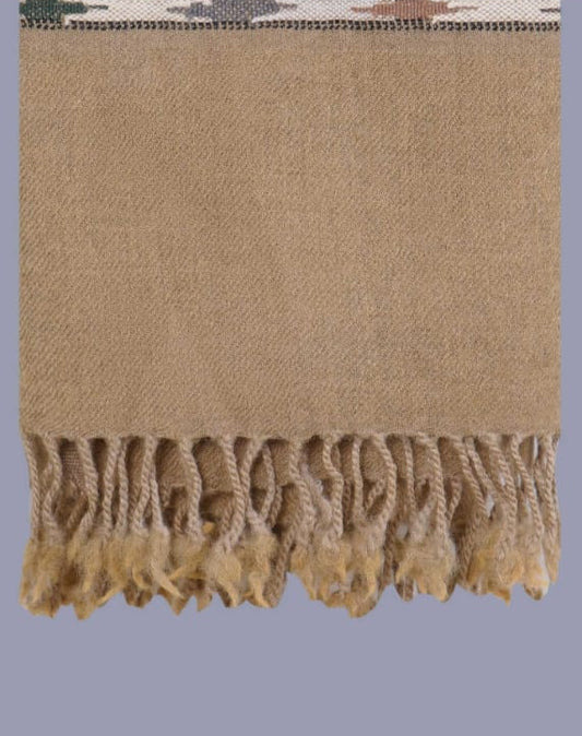 Classic Design Pure Wool Shawl for Men