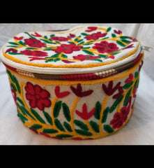 Handmade Kashmiri Roti Holder – Traditional Bread Basket