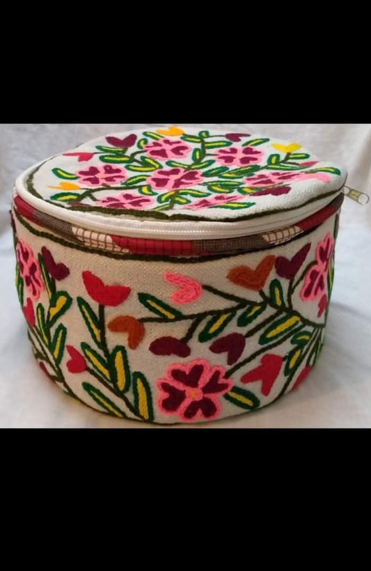 Handmade Kashmiri Roti Holder – Traditional Bread Basket