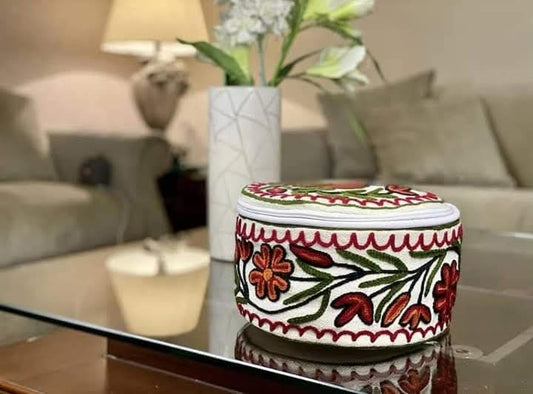 Handmade Kashmiri Roti Holder – Traditional Bread Basket