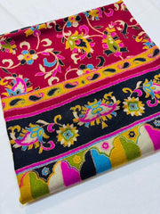 Classic Kashmiri Qalamkar Shawl – Handcrafted Ethnic Fashion