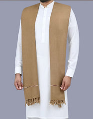 Classic Design Pure Wool Shawl for Men