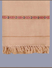 Classic Self Design Pure Wool Shawl for Men